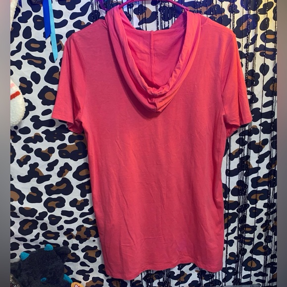 MICHAEL KORS HOODED SHORT SLEEVE SHIRT - Picture 4 of 8